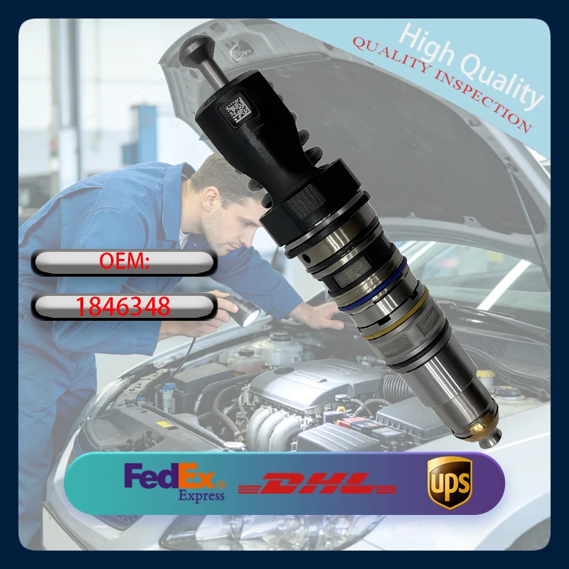1846348 Common Rail Injector Complete Unit Fit ISX15 QSX15 QSK15 Diesel Engine
1846348 Common Rail Injector Complete Unit Fit ISX15 QSX15 QSK15 Diesel Engine