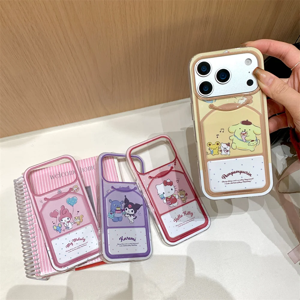 Kawaii Melody Hellokitty phone case for iPhone 17 Pro 13 14 15 16 Pro Max Funda With Fold Stand Cute Shockproof Protective Cover
Kawaii Melody Hellokitty phone case for iPhone 17 Pro 13 14 15 16 Pro Max Funda With Fold Stand Cute Shockproof Protective Cover