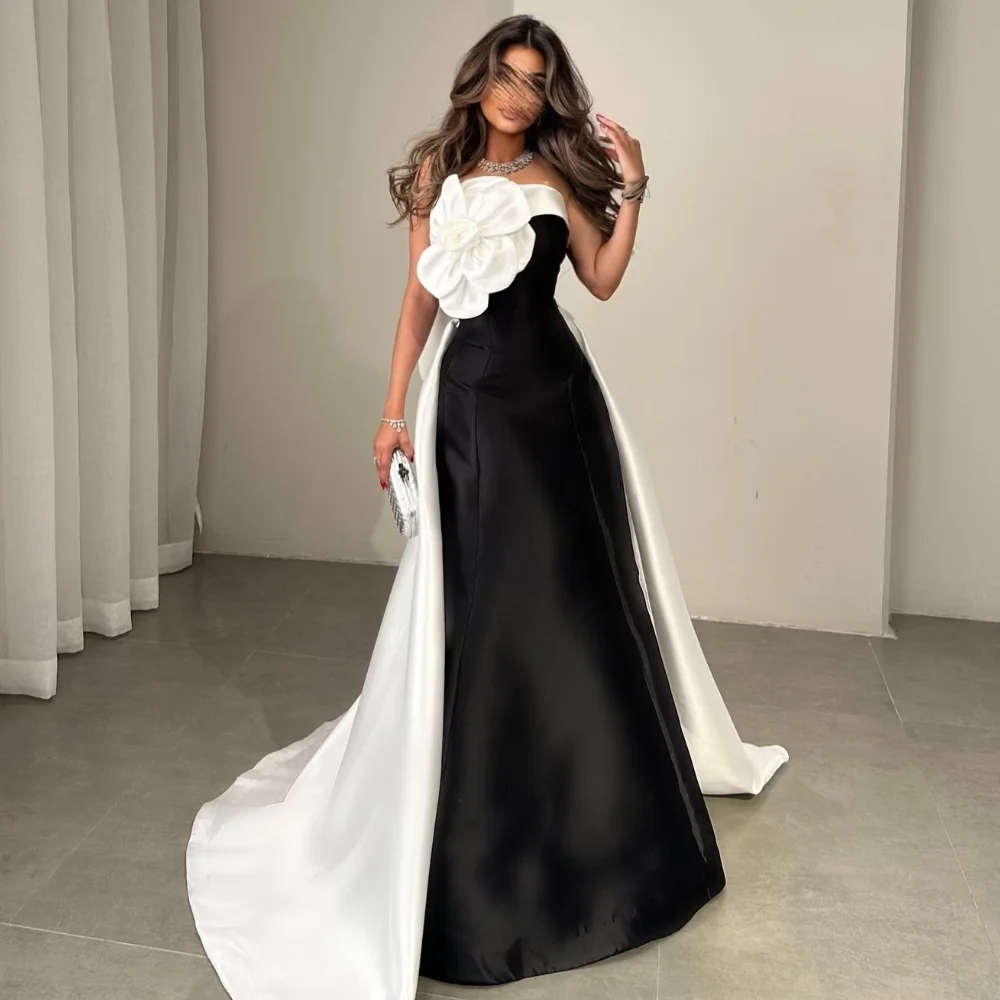 Customized Formal Fashion Pleat Handmade Flower A-line Strapless Long Dresses Bespoke Occasion Dresses High Quality Fashion
Customized Formal Fashion Pleat Handmade Flower A-line Strapless Long Dresses Bespoke Occasion Dresses High Quality Fashion