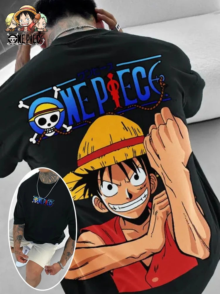 Хлопковая футболка One Piece Monkey D Luffy в уличном стиле, в стиле хип-хоп, повседневный стиль
Хлопковая футболка One Piece Monkey D Luffy в уличном стиле, в стиле хип-хоп, повседневный стиль