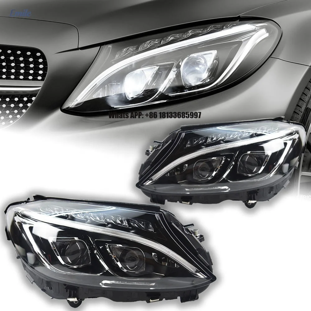 Car Lights for Mercedes Benz W 205 Headlight 2014 2015 2016 2017 2018 for Mercedes C180 C200 C260 LED Head Lamp
Car Lights for Mercedes Benz W 205 Headlight 2014 2015 2016 2017 2018 for Mercedes C180 C200 C260 LED Head Lamp