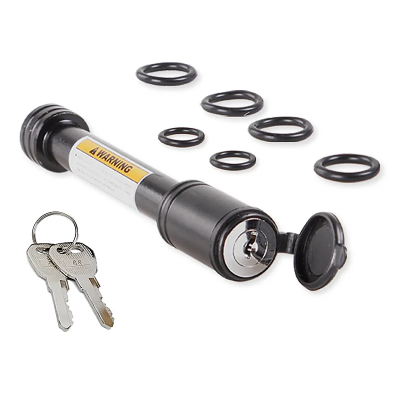 Hitch Receiver Pin Lock, Trailer Receiver Lock, With 5/8Inch Pin For 2-1/2Inch Receiver Durable Easy To Use
Hitch Receiver Pin Lock, Trailer Receiver Lock, With 5/8Inch Pin For 2-1/2Inch Receiver Durable Easy To Use