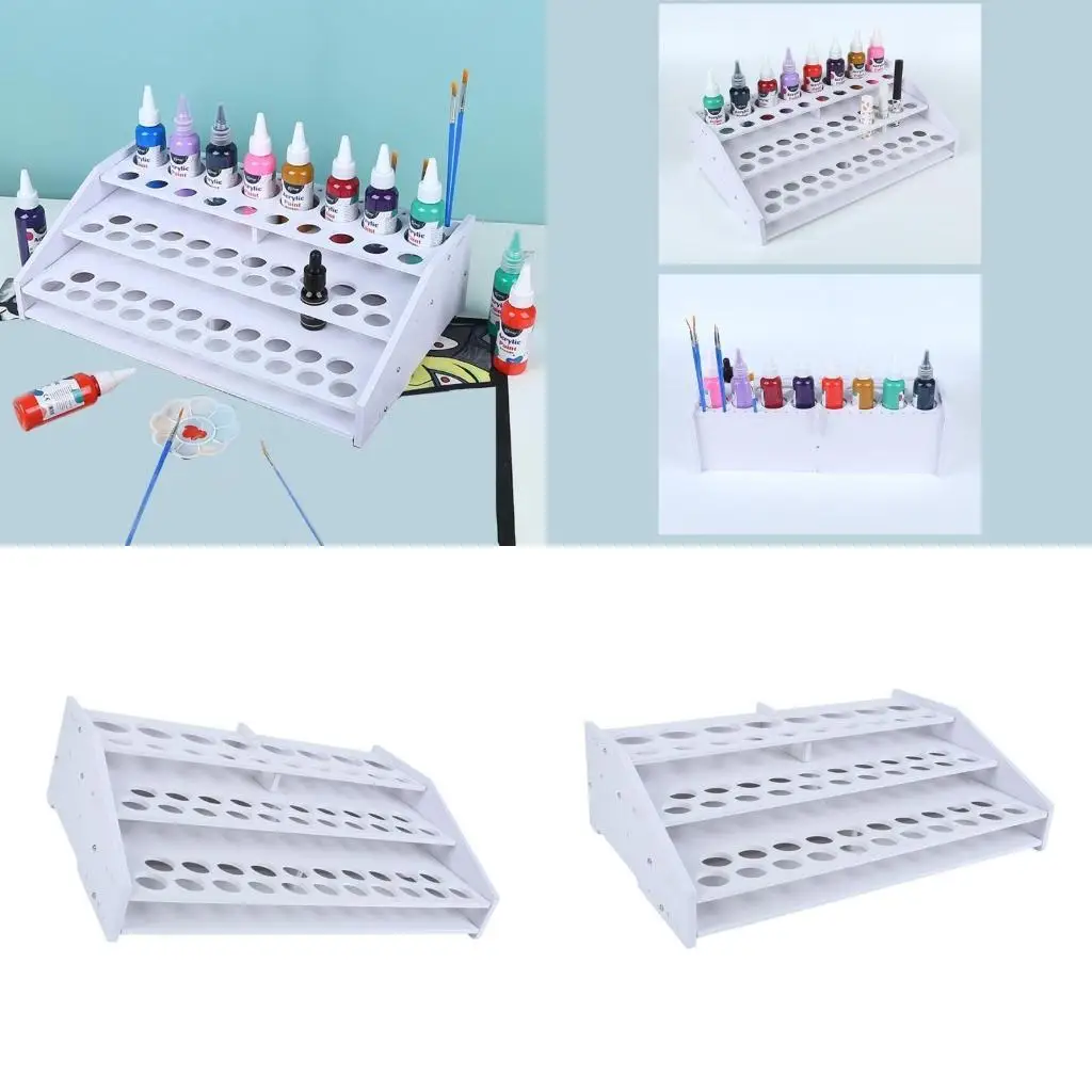 Sturdy Plastic Materials Paints Dispenser Rack with Ample Space for Test Tube and Art Supplies Storage Solution D2RD
Sturdy Plastic Materials Paints Dispenser Rack with Ample Space for Test Tube and Art Supplies Storage Solution D2RD
