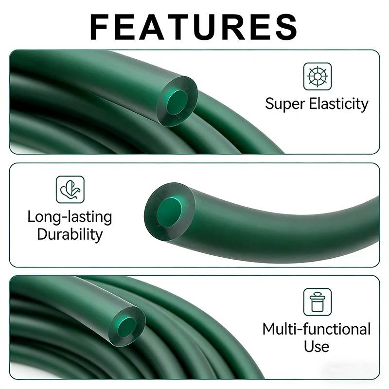 ID1.6-4mm Nature Latex Rubber Hose 1M/2M/3M/5M Antifreeze High Resilient Elastic Durable Tube for DIY Slingshot Catapult
ID1.6-4mm Nature Latex Rubber Hose 1M/2M/3M/5M Antifreeze High Resilient Elastic Durable Tube for DIY Slingshot Catapult