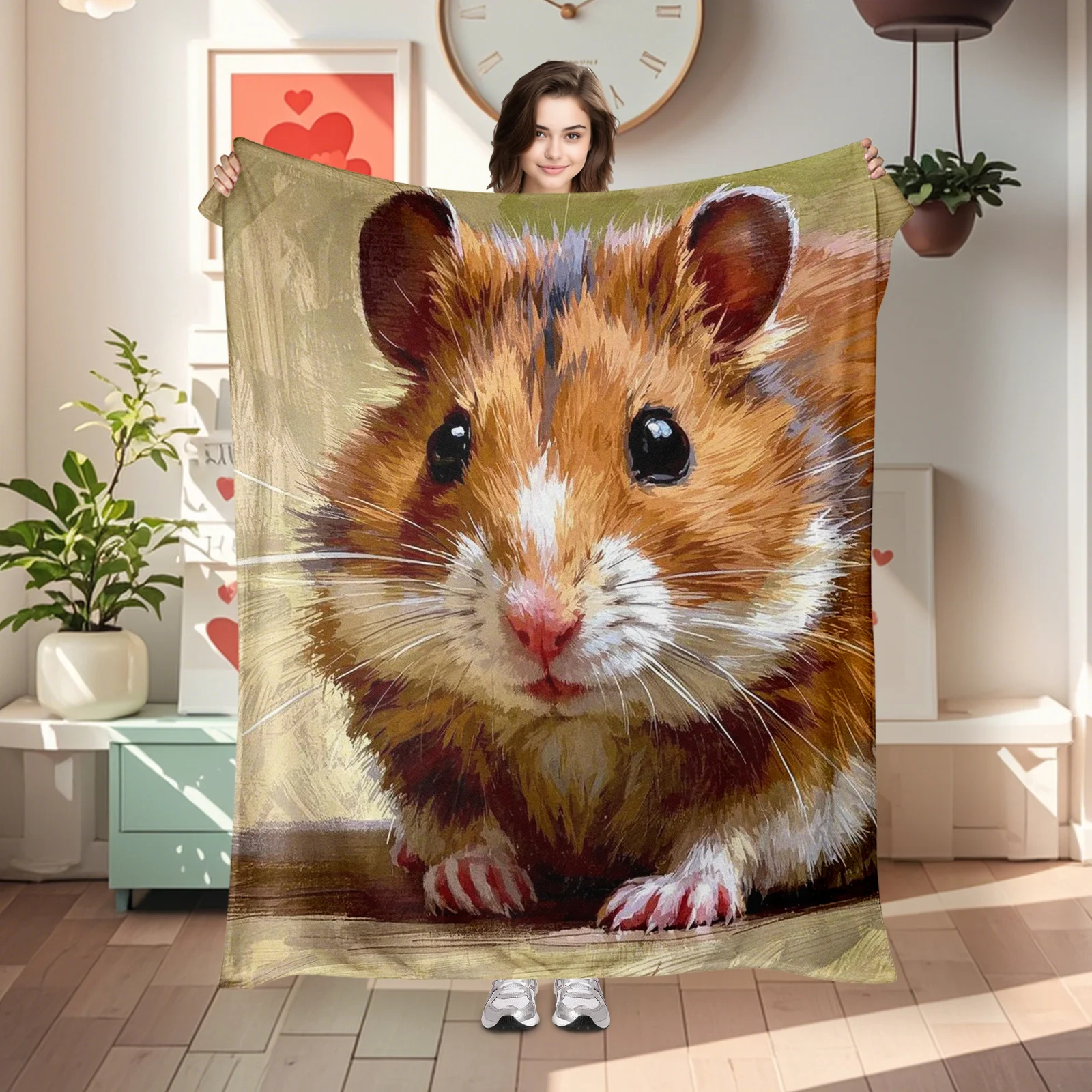 Stunning Realistic Hamster Blanket Adds A Touch Of Nature And Cuteness To Your Home
Stunning Realistic Hamster Blanket Adds A Touch Of Nature And Cuteness To Your Home