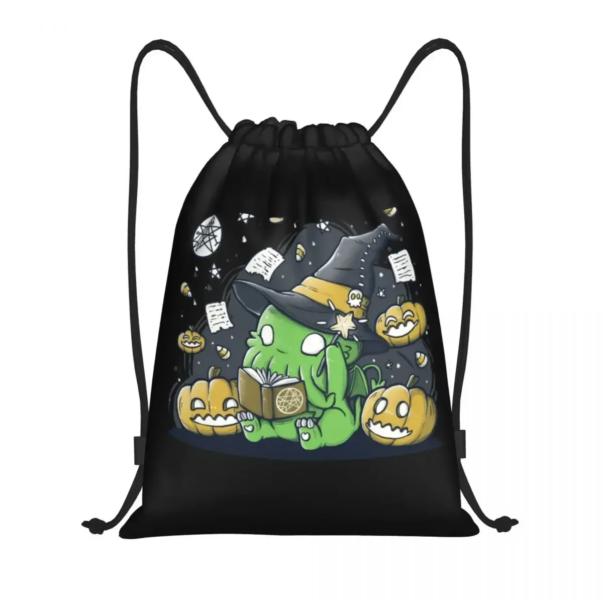 Funny Cthulhu Halloween Drawstring Backpack Bags Women Men Lightweight Lovecraft Gym Sports Sackpack Sacks for Traveling
Funny Cthulhu Halloween Drawstring Backpack Bags Women Men Lightweight Lovecraft Gym Sports Sackpack Sacks for Traveling
