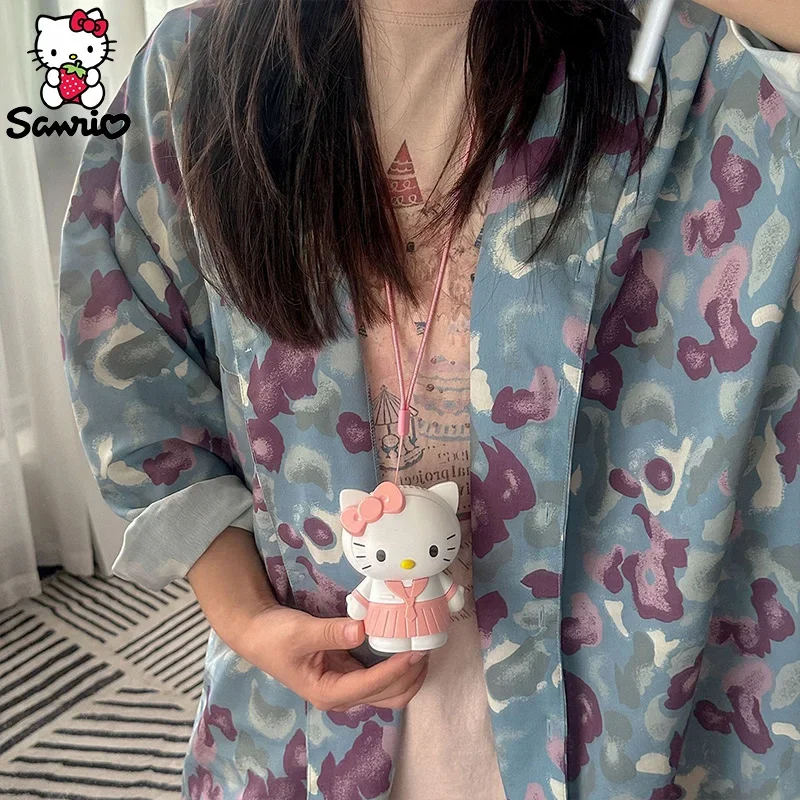 Kawaii Hello Kitty Neck Fan Sanrio Portable Outdoor Handheld Fan Usb Charging Girl Birthday Gift Anime Figures Toy Sports Fan
Kawaii Hello Kitty Neck Fan Sanrio Portable Outdoor Handheld Fan Usb Charging Girl Birthday Gift Anime Figures Toy Sports Fan