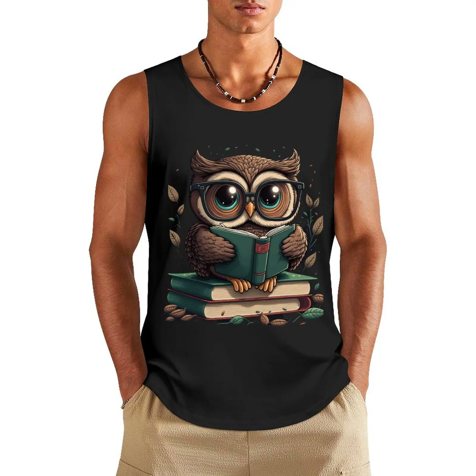 Owlways Reading - Spread the Love of Learning! Tank Top bodybuilding for men Sports shirt man anime t shirt
Owlways Reading - Spread the Love of Learning! Tank Top bodybuilding for men Sports shirt man anime t shirt