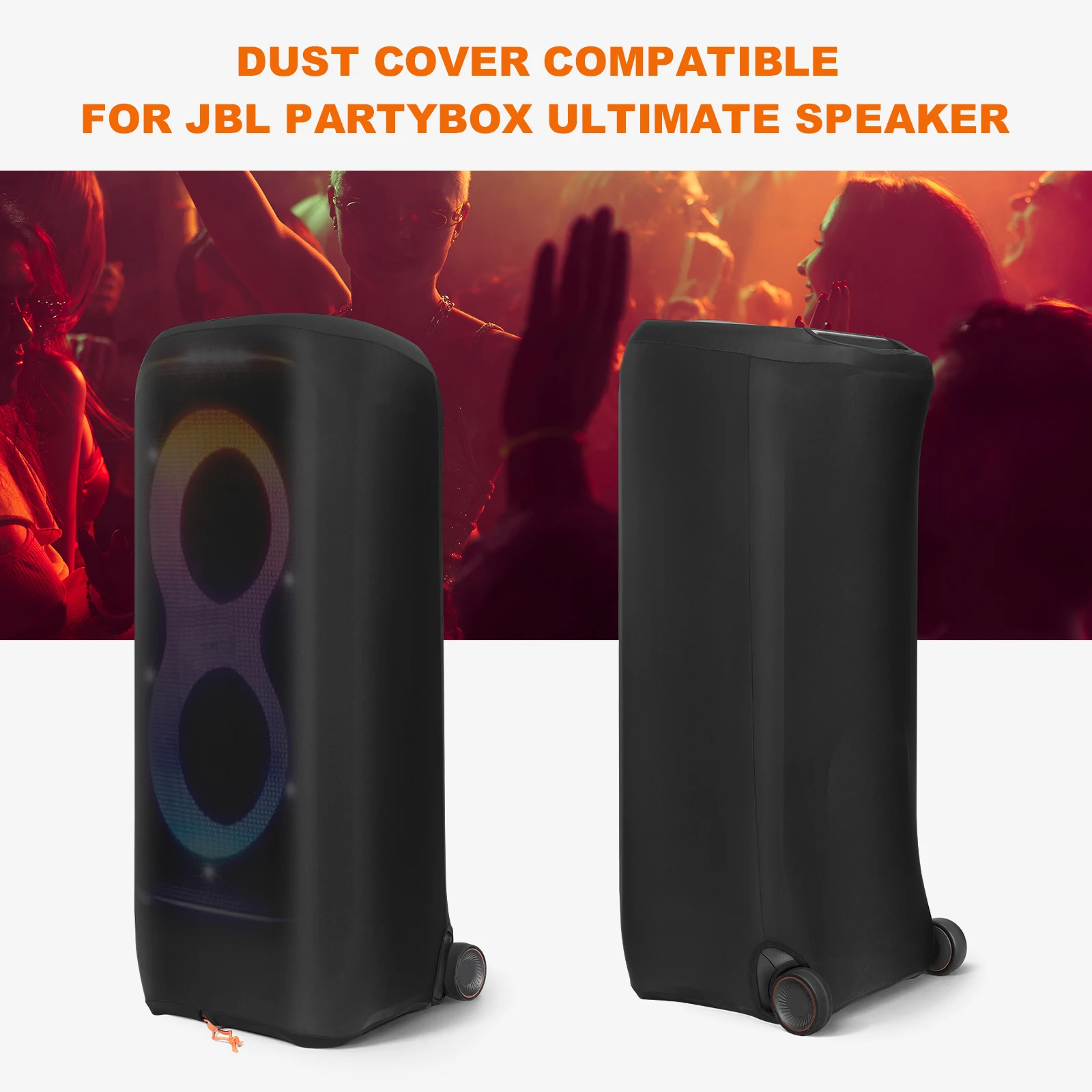 Пылезащитный чехол-накладка для портативной колонки JBL Partybox Ultimate, аксессуары
Пылезащитный чехол-накладка для портативной колонки JBL Partybox Ultimate, аксессуары