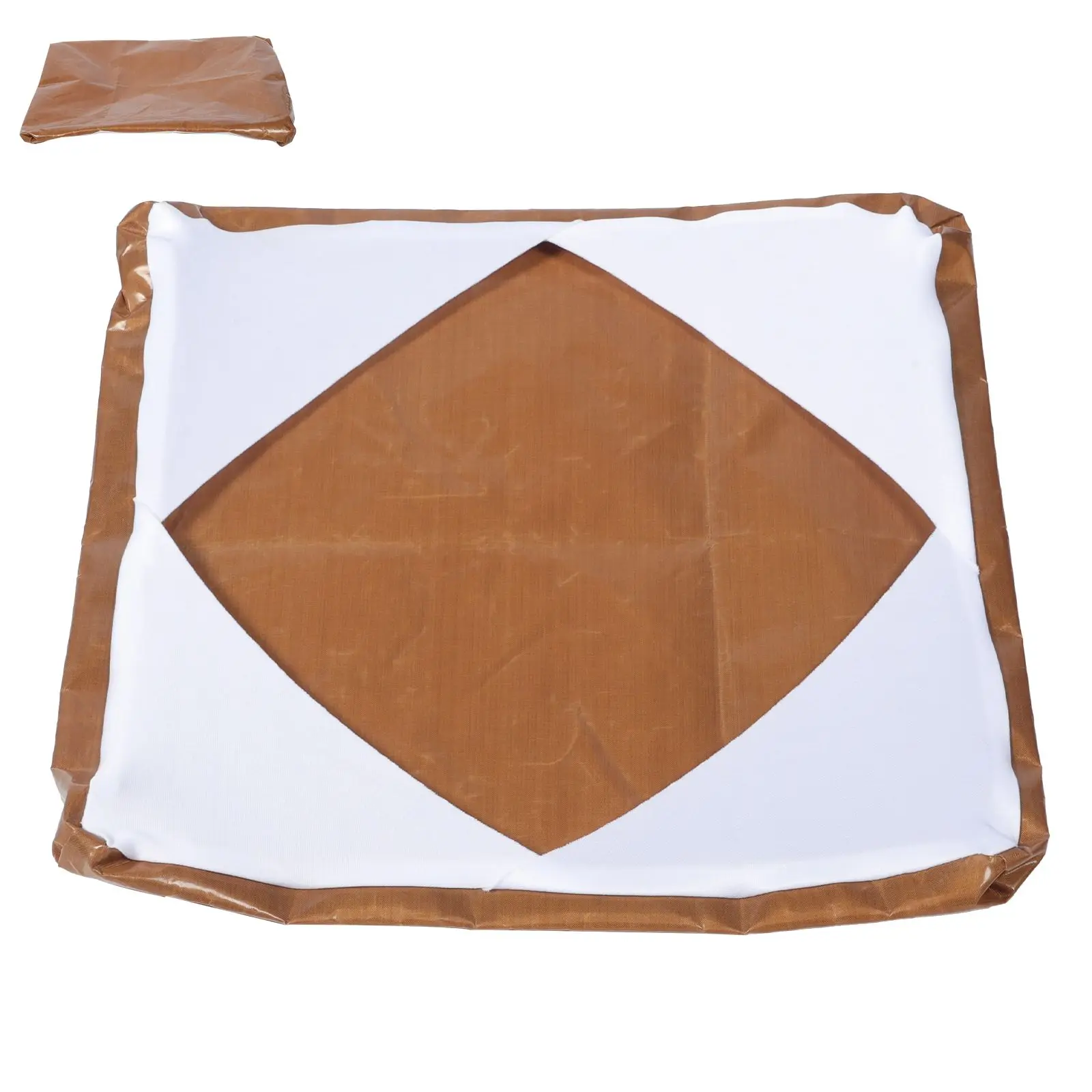 Press Platen Cover 15x15 Inch Brown Chemical Fiber Non-Stick Heat Resistant Protective Cover for Machine Supplies
Press Platen Cover 15x15 Inch Brown Chemical Fiber Non-Stick Heat Resistant Protective Cover for Machine Supplies