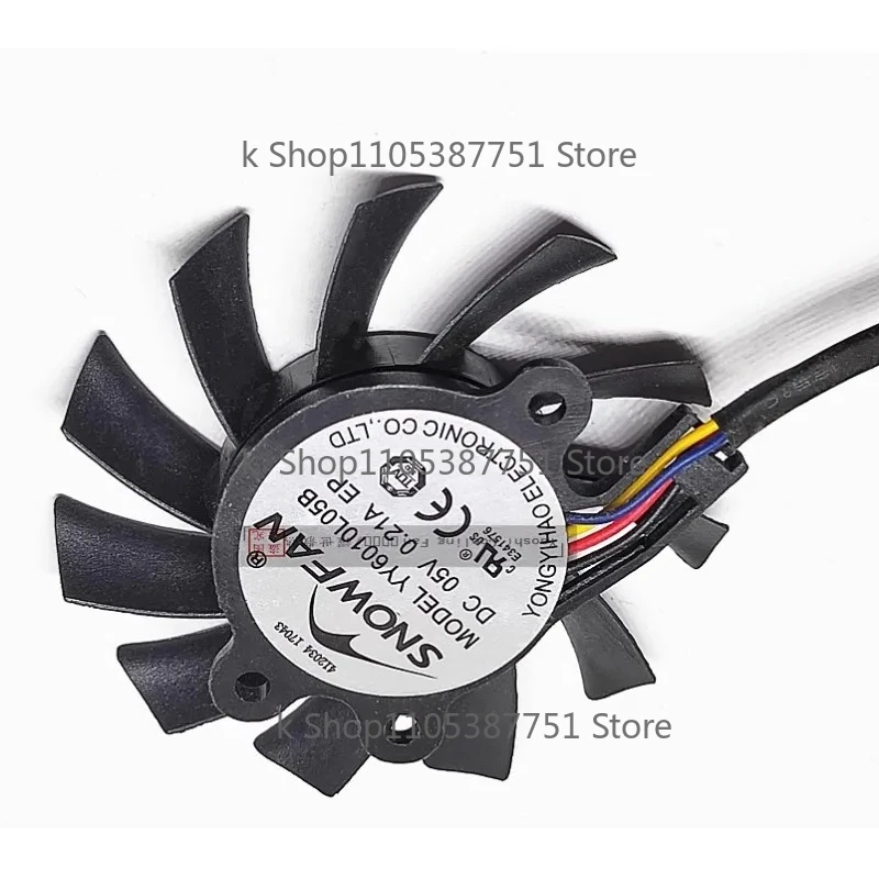 Новый вентилятор для процессора YY6010L05B/S, охлаждающий вентилятор для видеокарты, 5В, 6 см, 6010, 60*60*10 мм
Новый вентилятор для процессора YY6010L05B/S, охлаждающий вентилятор для видеокарты, 5В, 6 см, 6010, 60*60*10 мм