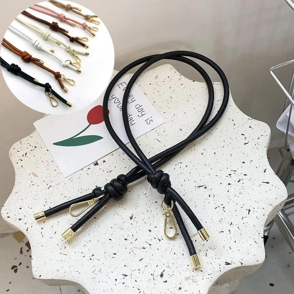 New Long Rope Handle For Handbag Fashion PU Leather Round Woven Bag Strap Solid Color Detachable Belt Bag Part Accessories
New Long Rope Handle For Handbag Fashion PU Leather Round Woven Bag Strap Solid Color Detachable Belt Bag Part Accessories