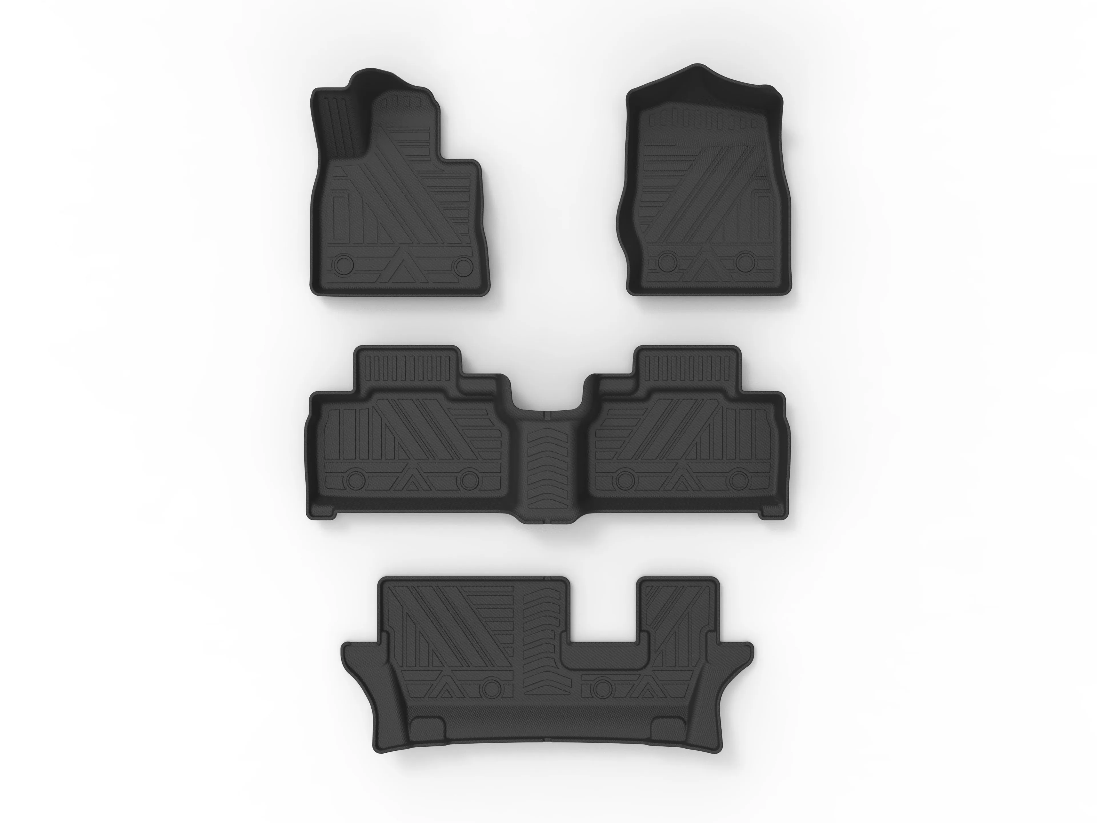 Autobo For 2023-2024 Ford Explorer 6-Seater TPE All-Weather Car Floor Mats Full Set 100% Waterproof Easy Clean
Autobo For 2023-2024 Ford Explorer 6-Seater TPE All-Weather Car Floor Mats Full Set 100% Waterproof Easy Clean