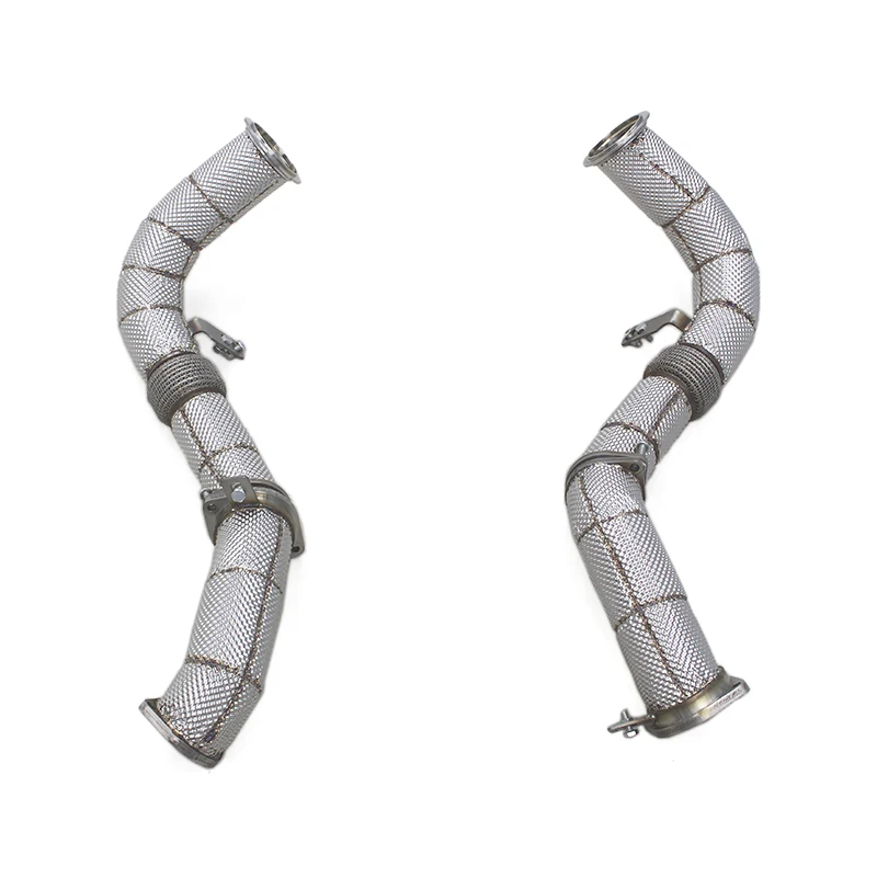 Auto Heat Shield Exhaust Downpipe For BMW X5M/X6M F95/F96 4.4T LCI Version 2015-2019 Stainless Steel Exhaust Pipe
Auto Heat Shield Exhaust Downpipe For BMW X5M/X6M F95/F96 4.4T LCI Version 2015-2019 Stainless Steel Exhaust Pipe