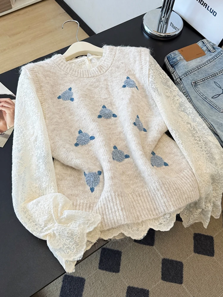 Korean Sle Long Sve round Ne Knitted Sweater Women's Spring Autumn Winter Faion Layering Top Versatile Basic Fit Cit...
Korean Sle Long Sve round Ne Knitted Sweater Women's Spring Autumn Winter Faion Layering Top Versatile Basic Fit Cit...