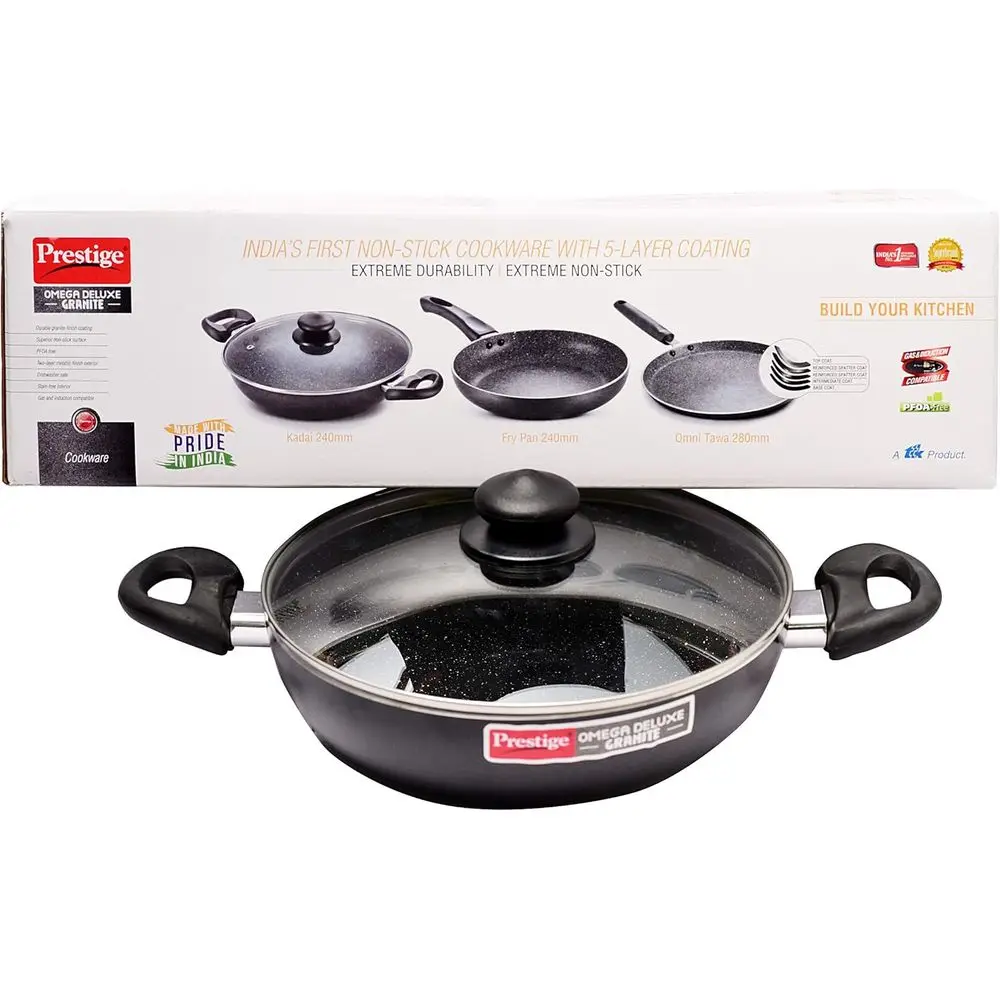 3-Piece Non-Stick Induction Cookware Set
3-Piece Non-Stick Induction Cookware Set