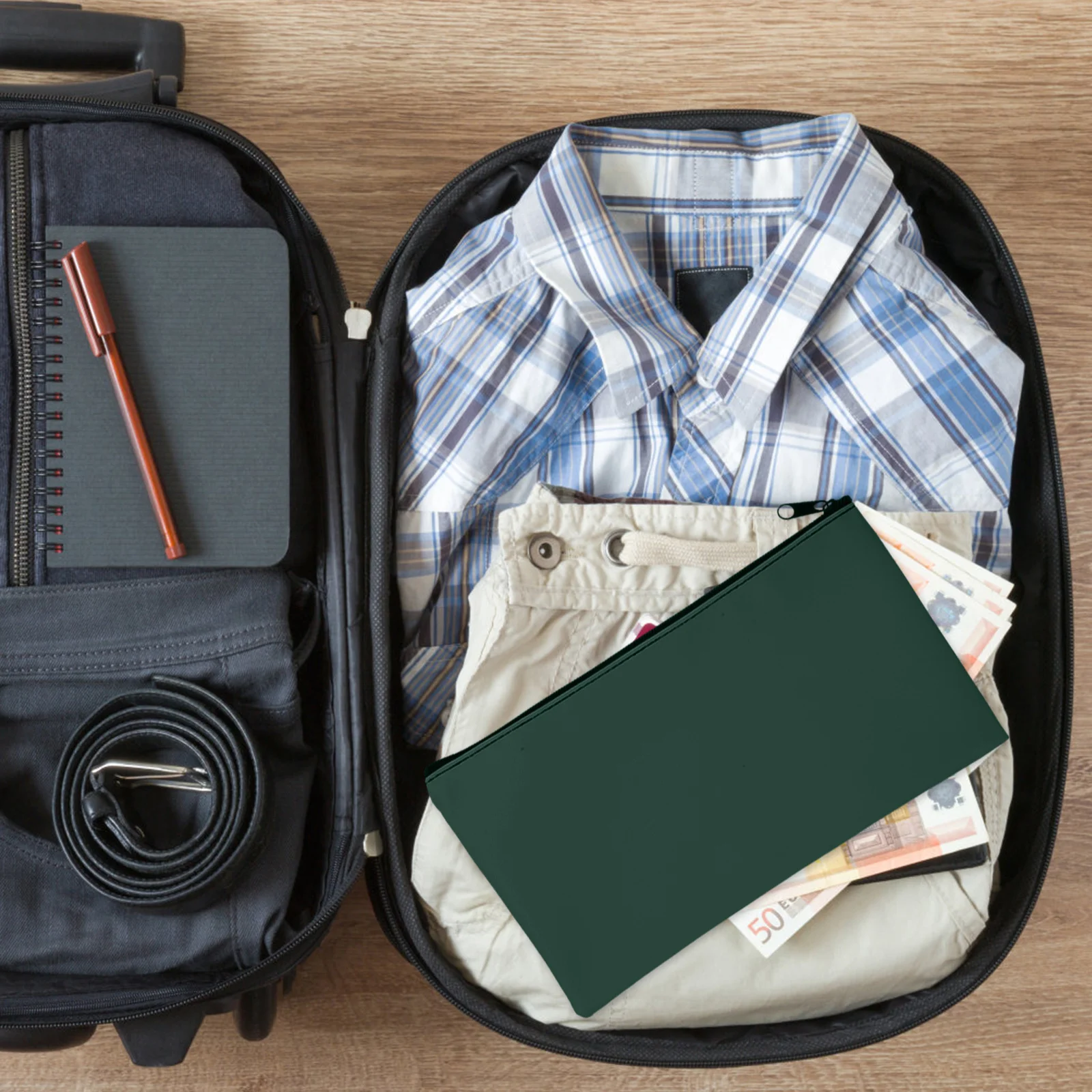 2Pcs Money Pouch Zipper PU Bill Organizer Cash Receipt Holder Practical Lottery Ticket Holders
2Pcs Money Pouch Zipper PU Bill Organizer Cash Receipt Holder Practical Lottery Ticket Holders