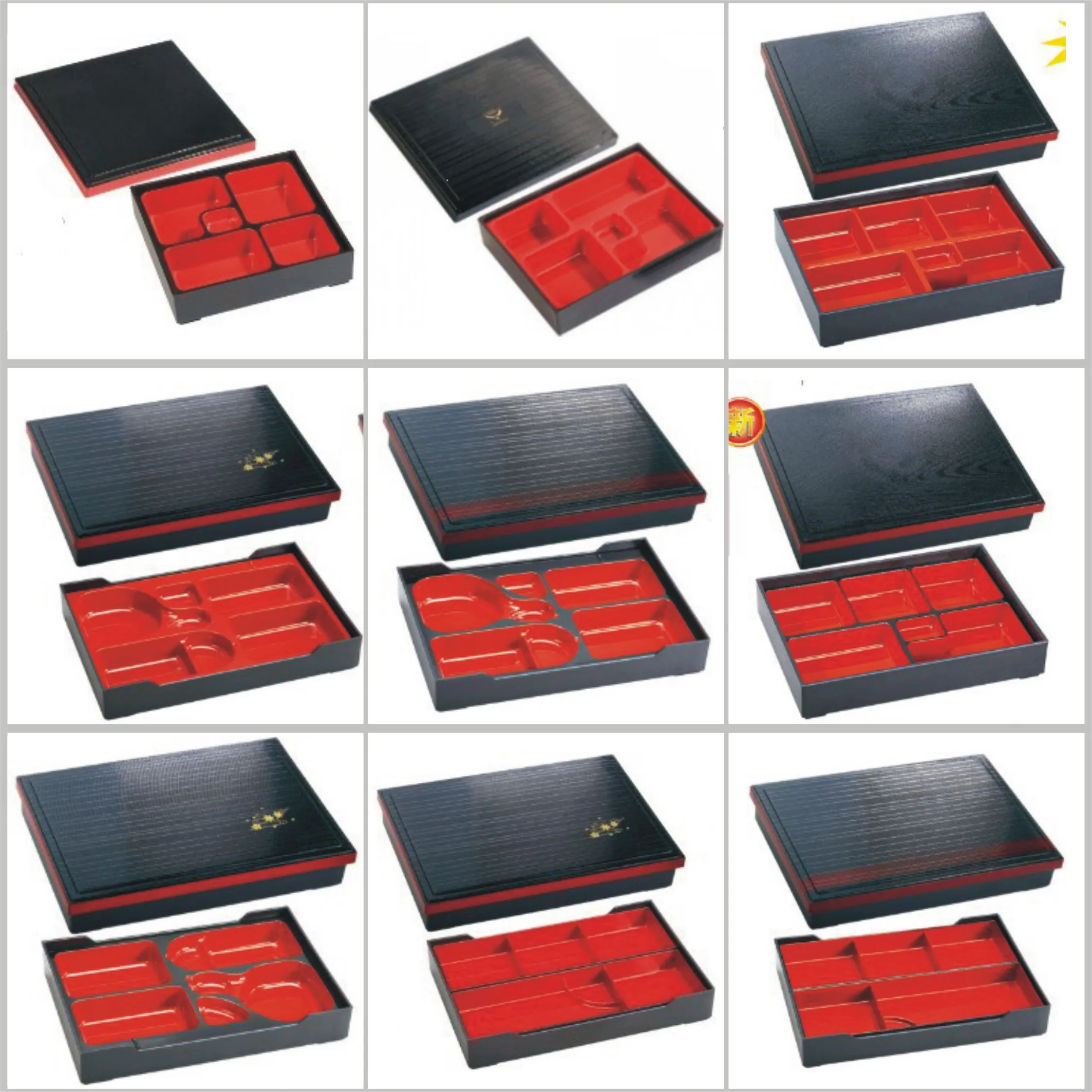 Business Style Japanese Multi-Compartment Bento Box Lunch Tray School Cafeteria Meal Package Plastic Food Container D-001
Business Style Japanese Multi-Compartment Bento Box Lunch Tray School Cafeteria Meal Package Plastic Food Container D-001