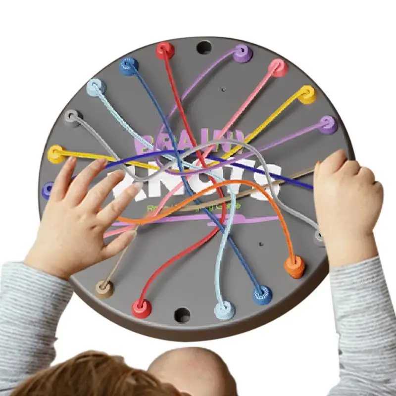 Rope Challenge Game Logic Puzzle Thinking Challenge With Different Difficulty Levels Kids Rope Untying Early Learning Board Game
Rope Challenge Game Logic Puzzle Thinking Challenge With Different Difficulty Levels Kids Rope Untying Early Learning Board Game