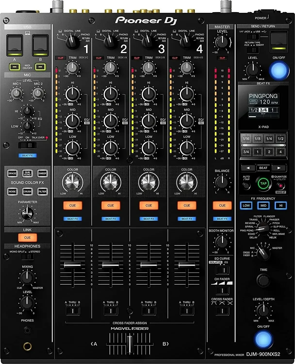 Летняя скидка 50% ГОРЯЧИЕ РАСПРОДАЖИ НА профессиональный DJ-микшер Pioneer DJM-900NXS2
Летняя скидка 50% ГОРЯЧИЕ РАСПРОДАЖИ НА профессиональный DJ-микшер Pioneer DJM-900NXS2