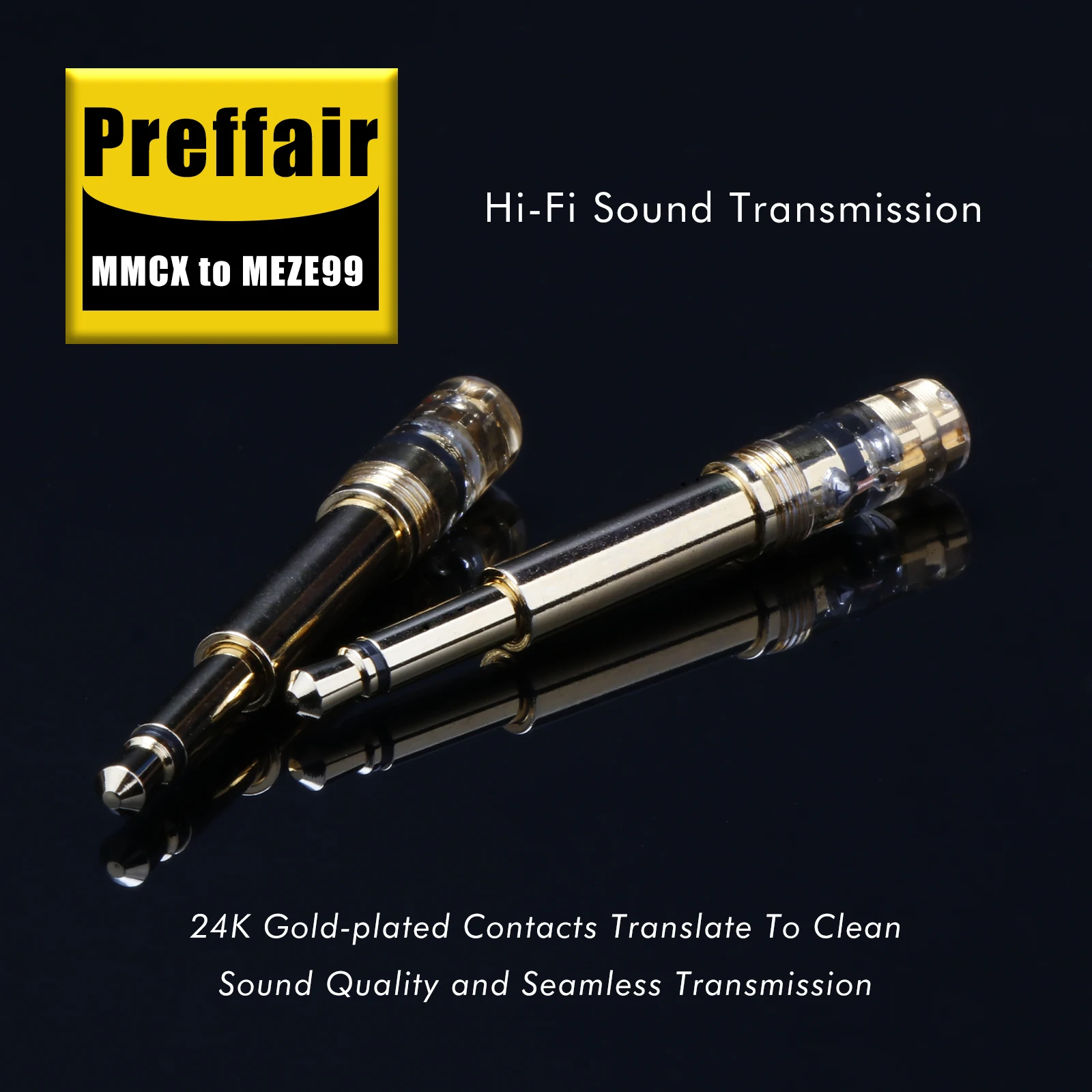 Переходник-конвертер Preffair HiFi для наушников Meze99, позолоченный, с разъемом Male-MMCX Female, для Meze99 Classics/NEO/NOIR
Переходник-конвертер Preffair HiFi для наушников Meze99, позолоченный, с разъемом Male-MMCX Female, для Meze99 Classics/NEO/NOIR