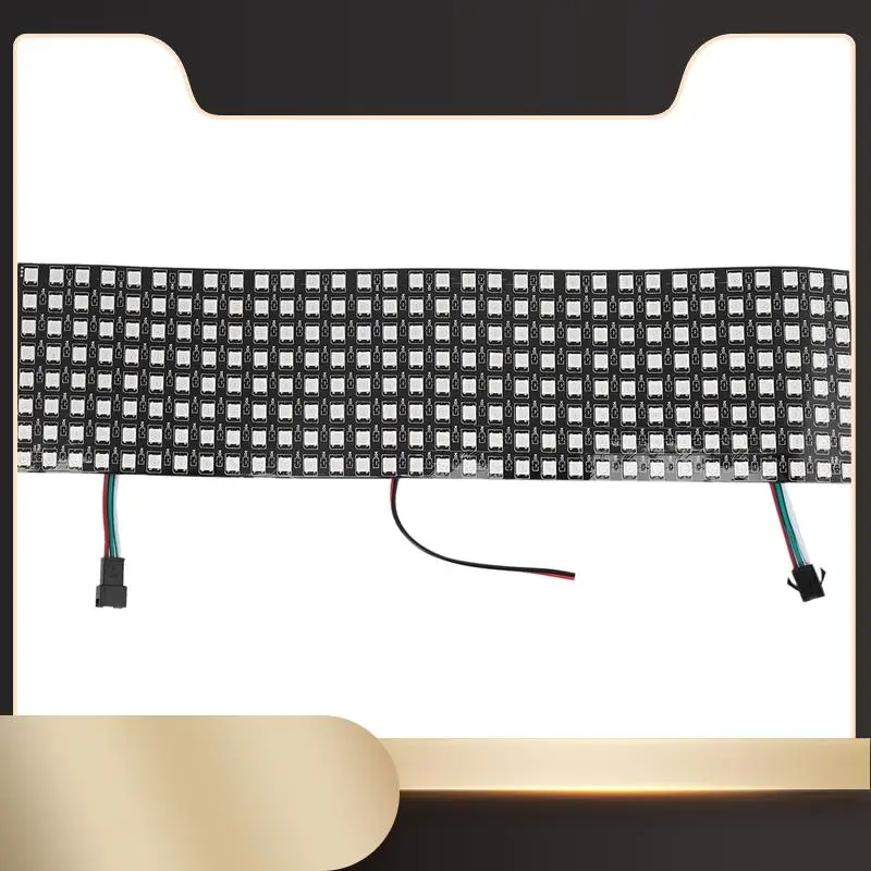 LED Matrix Panel, WS2812B RGB 832 Pixels Digital Flexible Dot Matrix Individually Addressable LED Display Screen-N36R
LED Matrix Panel, WS2812B RGB 832 Pixels Digital Flexible Dot Matrix Individually Addressable LED Display Screen-N36R