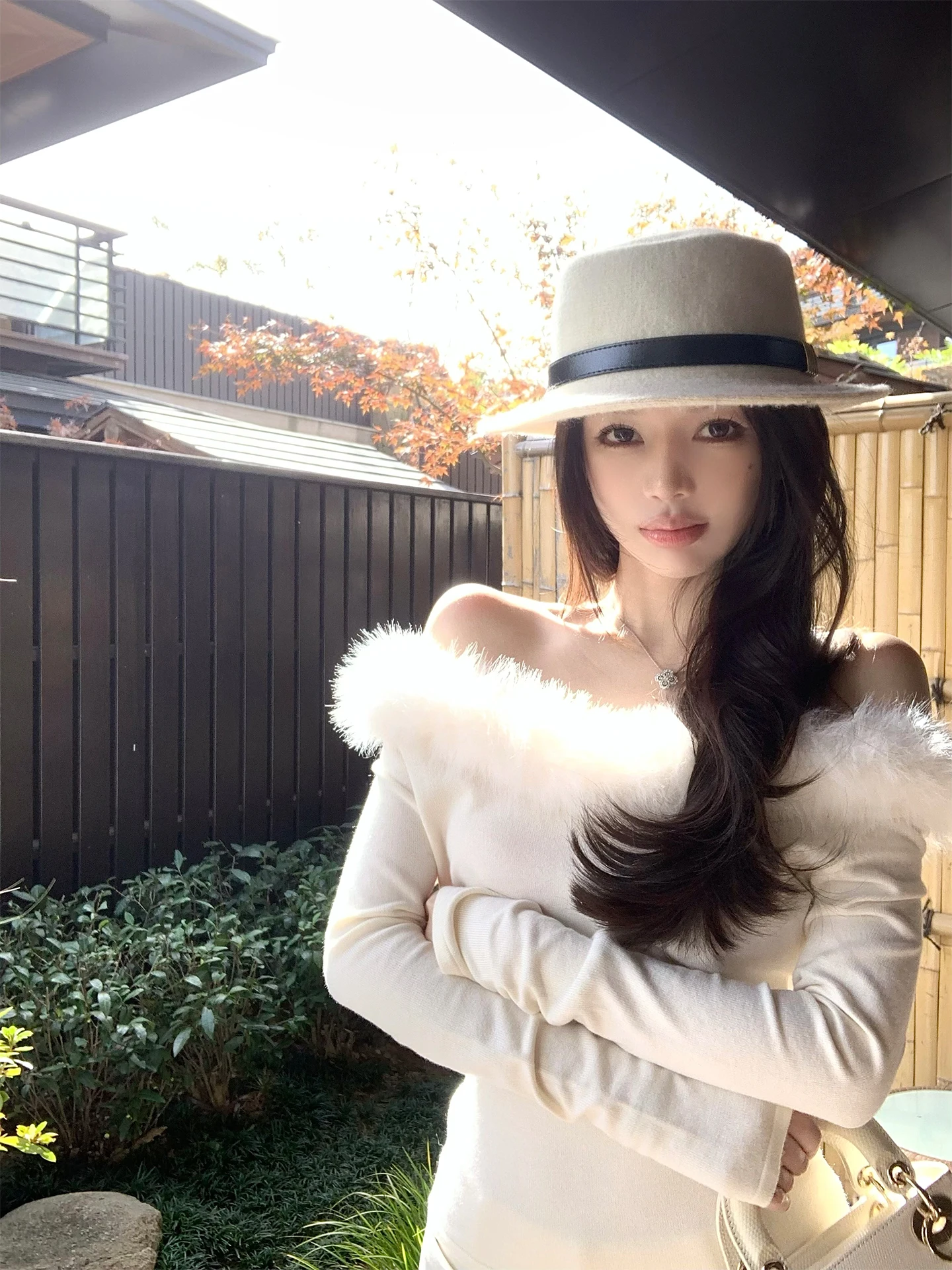 Sister Titi Knitted One-oulder Slim Fit Base Layer Top with Fur Collar Casual Sle Women's Autumn Winter Polyester Fiber
Sister Titi Knitted One-oulder Slim Fit Base Layer Top with Fur Collar Casual Sle Women's Autumn Winter Polyester Fiber