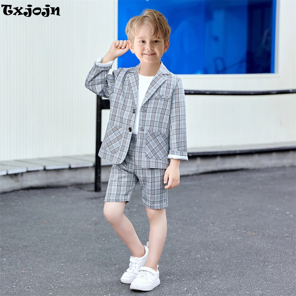 Txjojn New Boys Regular Fit Dresswear Suits Simple Classic Child Plaid 2 Pieces Vest Shorts Suit Set For Catwalk Show
Txjojn New Boys Regular Fit Dresswear Suits Simple Classic Child Plaid 2 Pieces Vest Shorts Suit Set For Catwalk Show