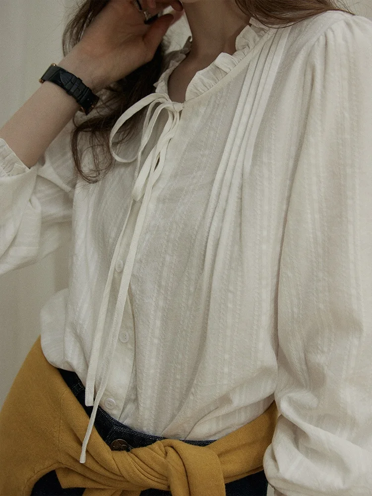 Женская повседневная блузка Relez с длинным рукавом, бантом и кружевным декором, из хлопка, влагоотводящая, для работы, свободного кроя
Женская повседневная блузка Relez с длинным рукавом, бантом и кружевным декором, из хлопка, влагоотводящая, для работы, свободного кроя