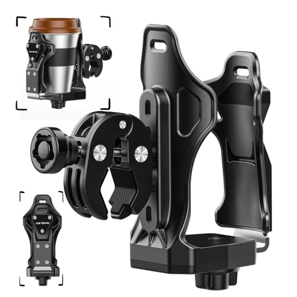 Anti-Theft Motorcycle Cup Holder Extra Large Adjustable Size Bike Water Bottle Holder for Bicycle Drink for Handlebar & Frame
Anti-Theft Motorcycle Cup Holder Extra Large Adjustable Size Bike Water Bottle Holder for Bicycle Drink for Handlebar & Frame