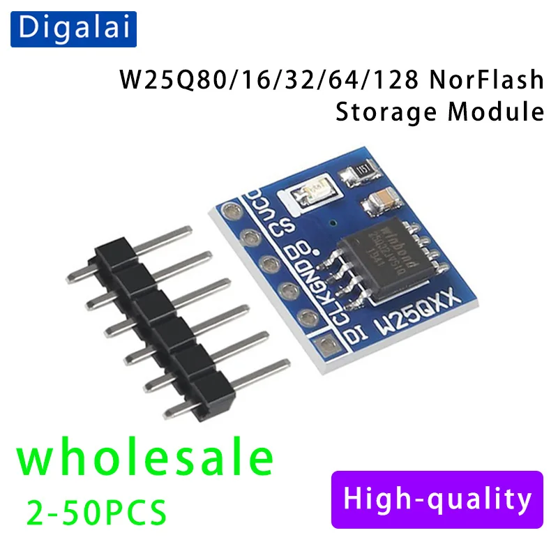 100%New original 2PCS W25Q32 W25Q64 W25Q128 FLASH storage module SPI interface adapter board BV FV
100%New original 2PCS W25Q32 W25Q64 W25Q128 FLASH storage module SPI interface adapter board BV FV