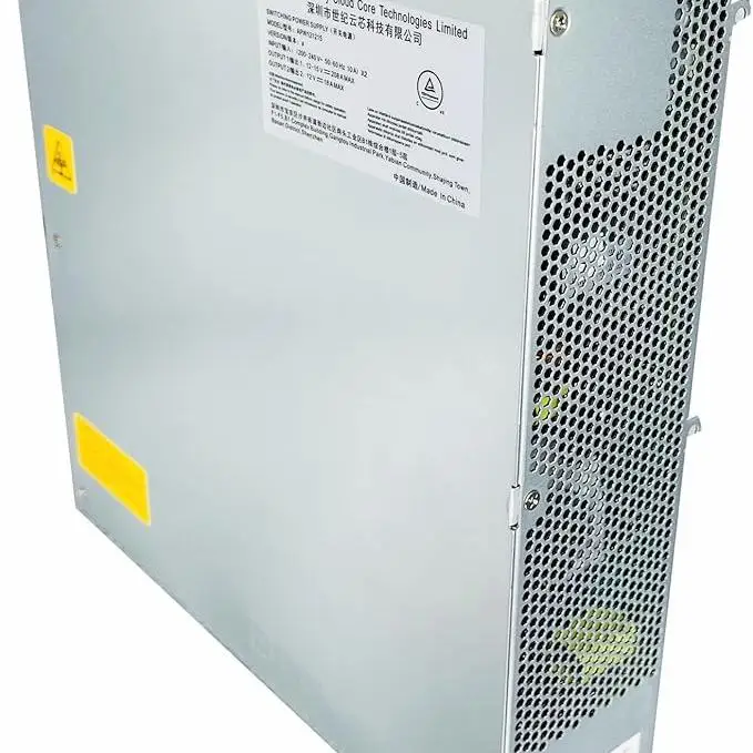 Original Bitmain APW171215A Power Supply for Antminer S21/S21 Pro ASIC Miners High-Efficiency PSU Bitmain Certified & In Stock
Original Bitmain APW171215A Power Supply for Antminer S21/S21 Pro ASIC Miners High-Efficiency PSU Bitmain Certified & In Stock