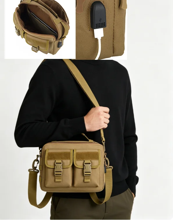 Multi-functional USB Charging Messenger Bag One Shoulder bag Camping Crossbody bags Outdoor Tactical Backpack Fanny сумка bolsos
Multi-functional USB Charging Messenger Bag One Shoulder bag Camping Crossbody bags Outdoor Tactical Backpack Fanny сумка bolsos