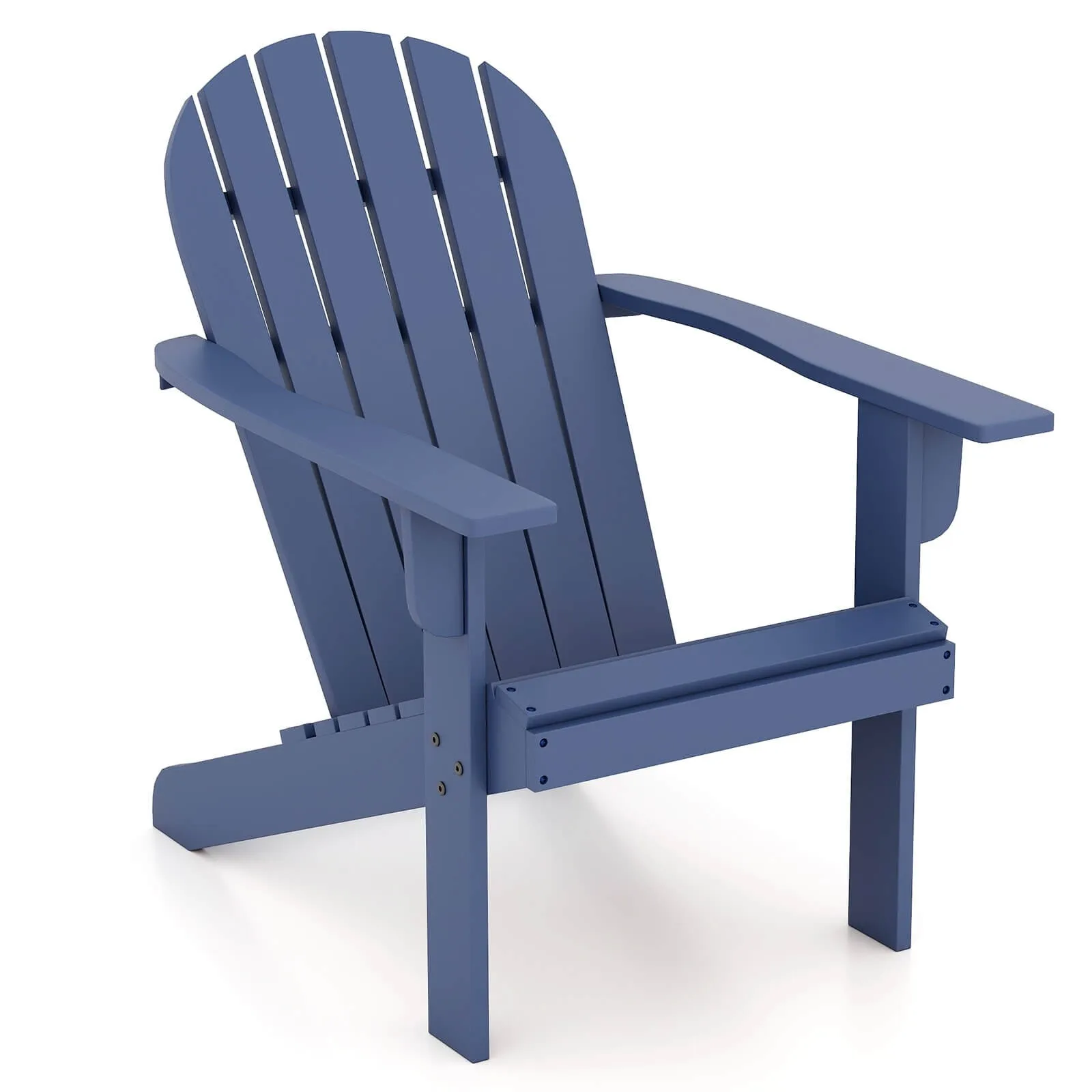 Patio Adirondack Chair w/ Inclined Seat High Backrest & Wide Armrests
Patio Adirondack Chair w/ Inclined Seat High Backrest & Wide Armrests