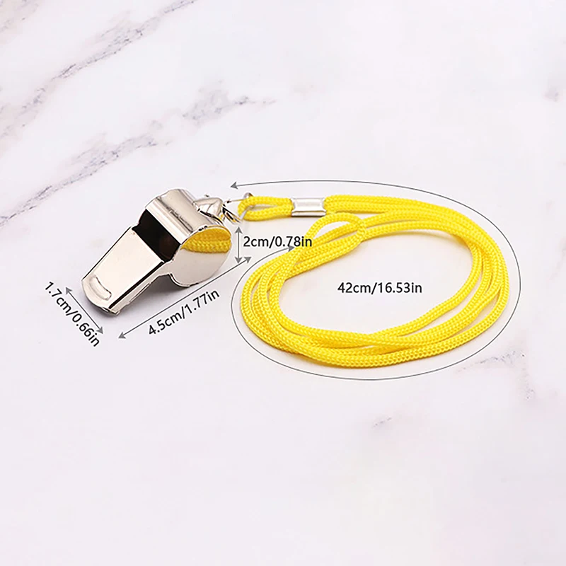 1Pcs Metal Stainless Steel Whistle Rugby Soccer Football Basketball Training School Cheerleading Tools
1Pcs Metal Stainless Steel Whistle Rugby Soccer Football Basketball Training School Cheerleading Tools