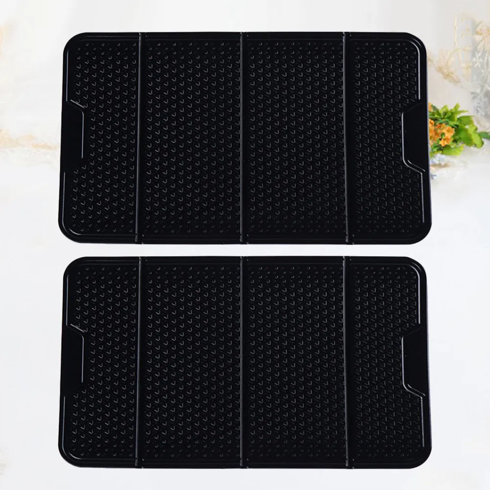 2Pcs Durable Silicone Anti-Slip Mat Car Dashboard Pad Skidproof Holder Organizer for Phone Keys Glasses Wallet Non-Slip
2Pcs Durable Silicone Anti-Slip Mat Car Dashboard Pad Skidproof Holder Organizer for Phone Keys Glasses Wallet Non-Slip