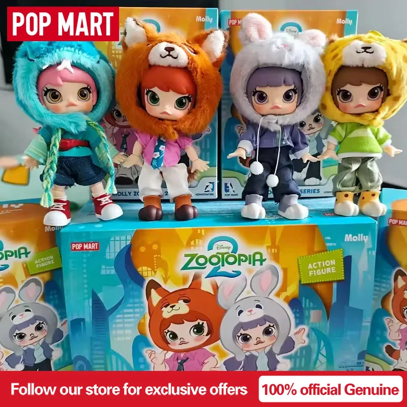 Original POP MART Blind Box MOLLY ZOOTOPIA 2 Series 1/12 Anime Action Figure Doll Desktop Ornament Collections Christmas Gifts
Original POP MART Blind Box MOLLY ZOOTOPIA 2 Series 1/12 Anime Action Figure Doll Desktop Ornament Collections Christmas Gifts