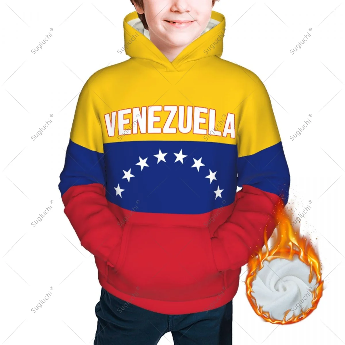 Unisex 3D Youth Hoodie Venezuela Flag Kids Boys Girls Sweatshirt Pullover Hoodies Polyester
Unisex 3D Youth Hoodie Venezuela Flag Kids Boys Girls Sweatshirt Pullover Hoodies Polyester