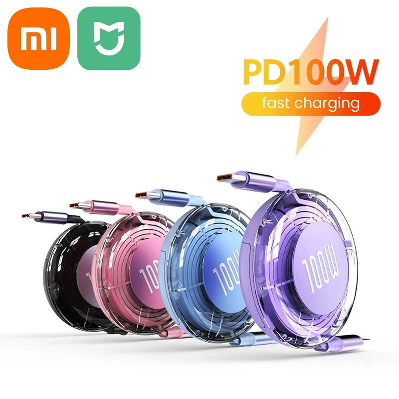 XIAOMI Выдвижной кабель PD 100 Вт USB Type C к Type C для быстрой зарядки USB C к USB C Кабель для iphone 15 Huawei Tablet Laptop Новый
XIAOMI Выдвижной кабель PD 100 Вт USB Type C к Type C для быстрой зарядки USB C к USB C Кабель для iphone 15 Huawei Tablet Laptop Новый