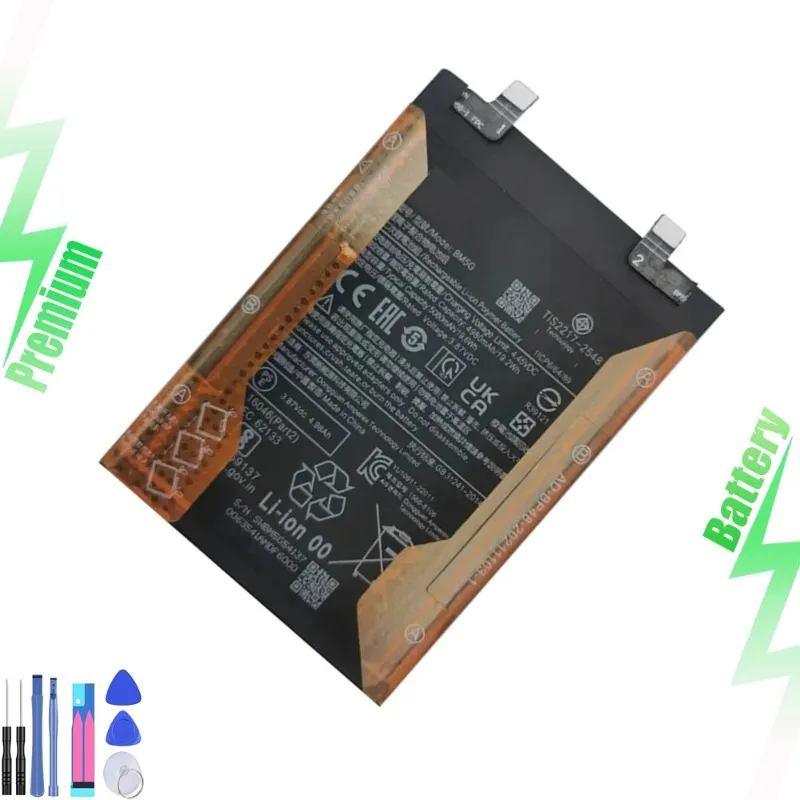 5080mAh BM5G battery for Note 11T Pro for X4 GT
5080mAh BM5G battery for Note 11T Pro for X4 GT