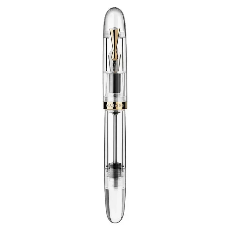 Majohn C4 Eyedropper Fountain Pen Transparent Acrylic Body Large Ink Capacity EF F M Nib for Students Office Writing Supplies
Majohn C4 Eyedropper Fountain Pen Transparent Acrylic Body Large Ink Capacity EF F M Nib for Students Office Writing Supplies