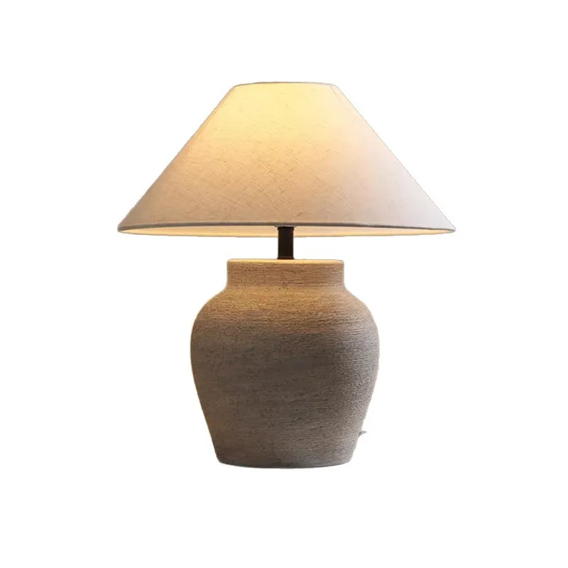 Cream Wind Pottery Pot Table Lamp Homestay Hotel Zen Bedroom Living Room Light Luxury Decorative Lighting Table Lamp
Cream Wind Pottery Pot Table Lamp Homestay Hotel Zen Bedroom Living Room Light Luxury Decorative Lighting Table Lamp