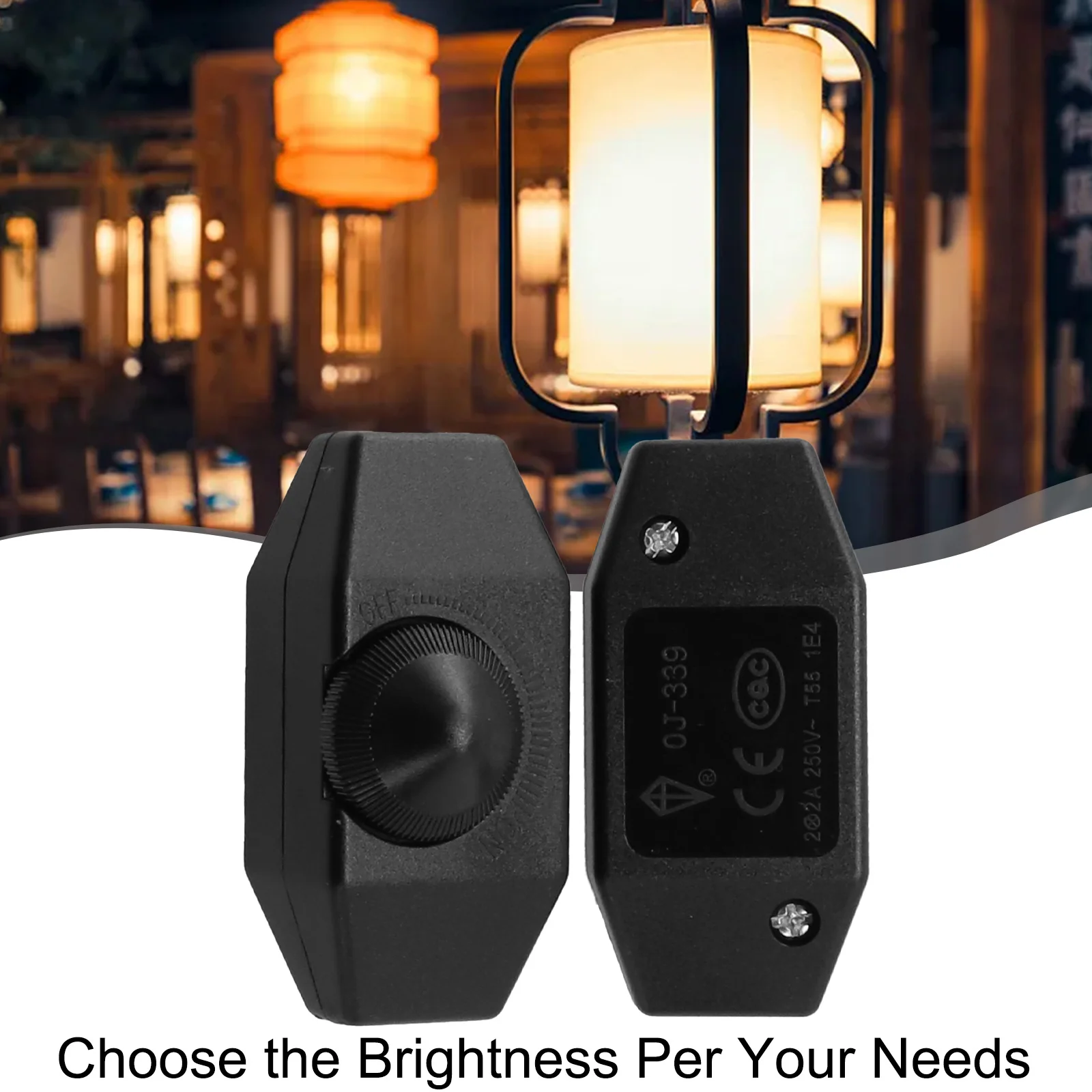 Experience Effortless Lighting Control with 2Pcs Inline LED Dimmer Switch Built in Rotary ON/OFF & Knob Control
Experience Effortless Lighting Control with 2Pcs Inline LED Dimmer Switch Built in Rotary ON/OFF & Knob Control
