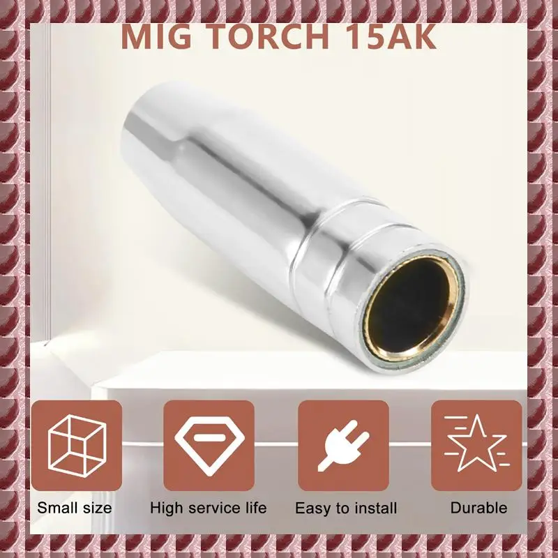 A95G 13 шт. 14AK расходные материалы для сварочной горелки MIG держатель наконечника газового сопла 15AK сварочная горелка MIG
A95G 13 шт. 14AK расходные материалы для сварочной горелки MIG держатель наконечника газового сопла 15AK сварочная горелка MIG