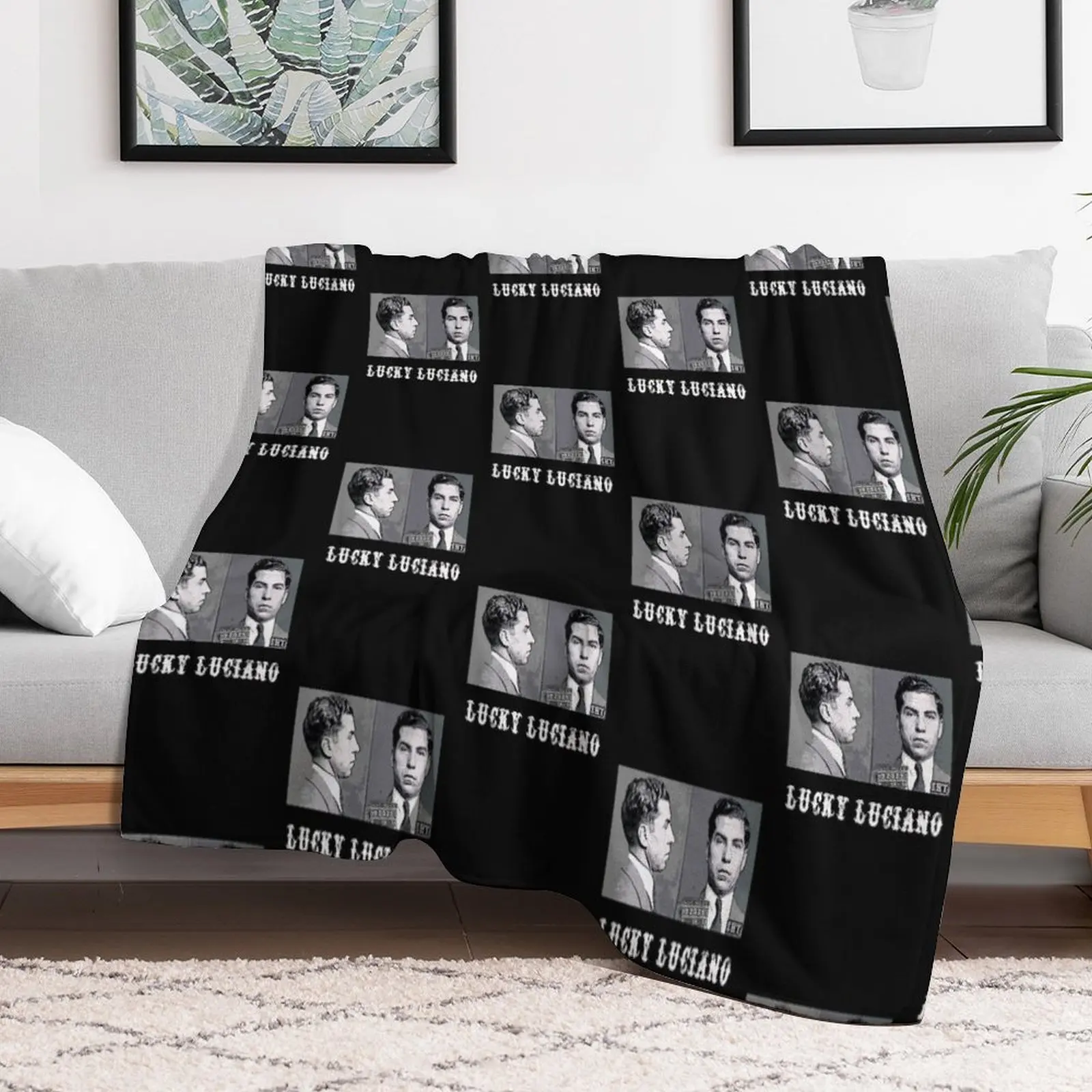 Lucky Luciano Throw Blanket Bed linens Plaid Camping For Decorative Sofa Blankets
Lucky Luciano Throw Blanket Bed linens Plaid Camping For Decorative Sofa Blankets