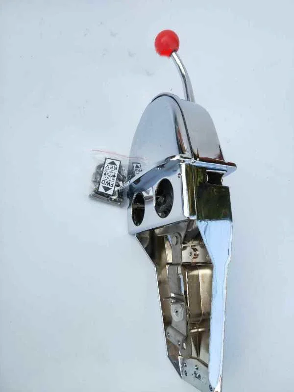 American style single oil valve head for ship speedboats, gear control box outboard engines, throttle handle
American style single oil valve head for ship speedboats, gear control box outboard engines, throttle handle