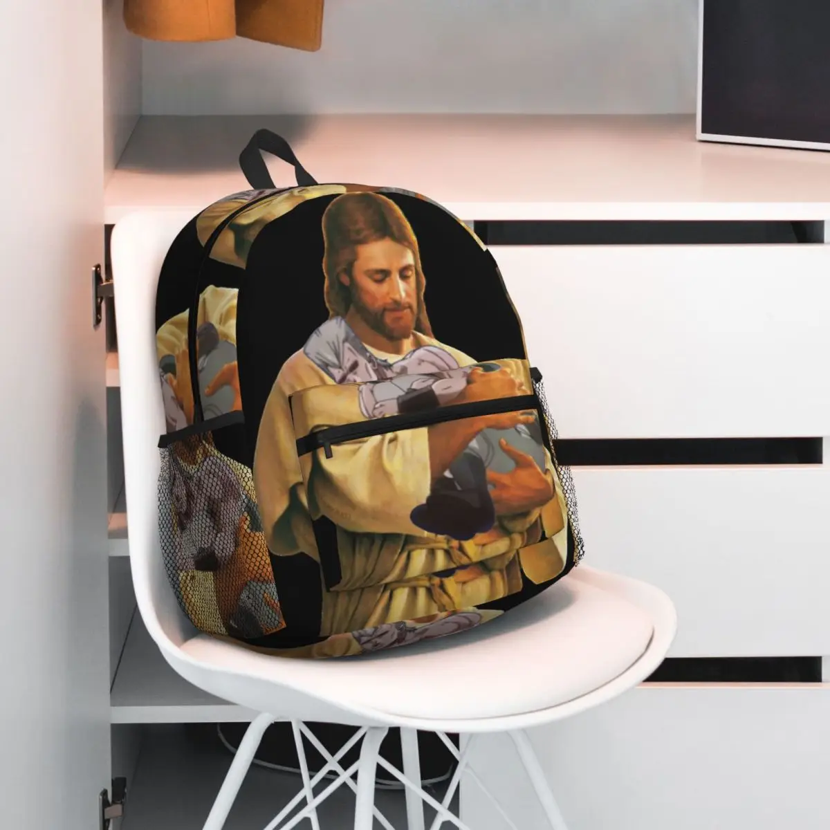 Jojos Bizarre Adventure Polnareff Jesus Backpack Student BookBag Kids School Bag Laptop Shoulder Bags for Men Women
Jojos Bizarre Adventure Polnareff Jesus Backpack Student BookBag Kids School Bag Laptop Shoulder Bags for Men Women
