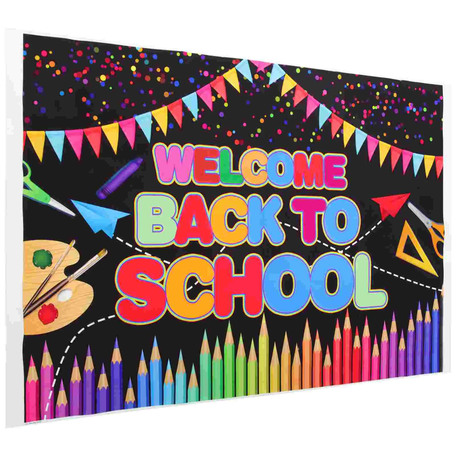 Back to School Backdrop Decor Banner Welcoming Decorations Welcome Sign Window Background Season Student
Back to School Backdrop Decor Banner Welcoming Decorations Welcome Sign Window Background Season Student