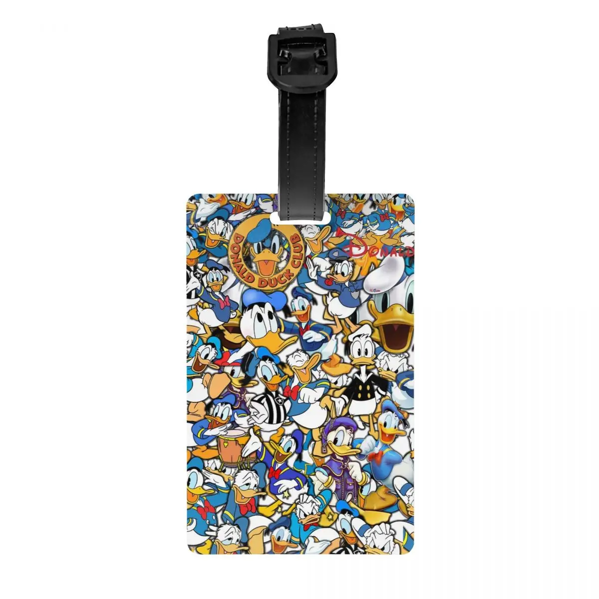 Custom Donald Duck Anime Manga Luggage Tag With Name Card Privacy Cover ID Label for Travel Bag Suitcase
Custom Donald Duck Anime Manga Luggage Tag With Name Card Privacy Cover ID Label for Travel Bag Suitcase