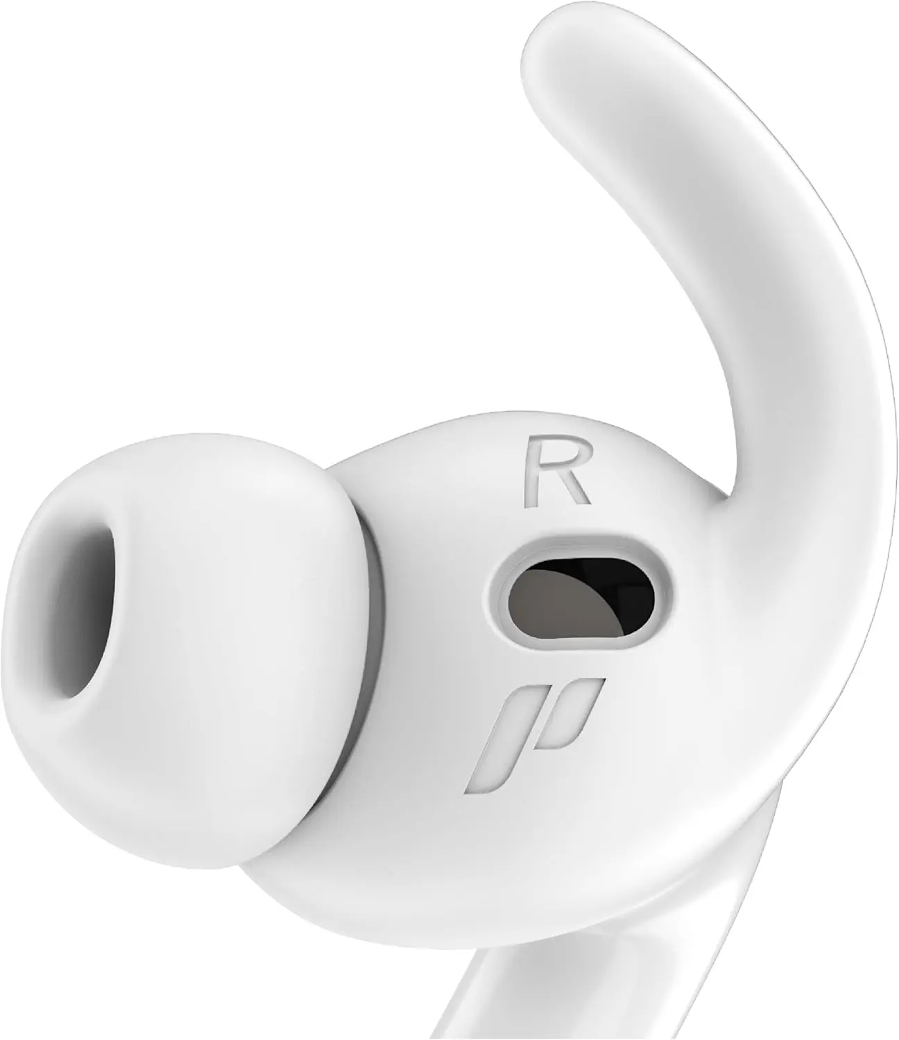 4 Pairs Ear Hooks Covers for AirPods Pro 3, Anti-Slip Ear Tips, Includes Storage Pouch & Carabiner (White)
4 Pairs Ear Hooks Covers for AirPods Pro 3, Anti-Slip Ear Tips, Includes Storage Pouch & Carabiner (White)